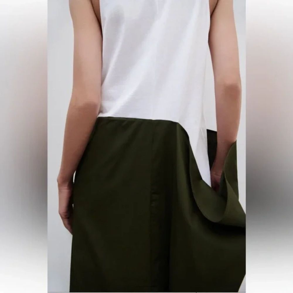 Zara COMBINATION POPLIN DRESS - Picture 5 of 7